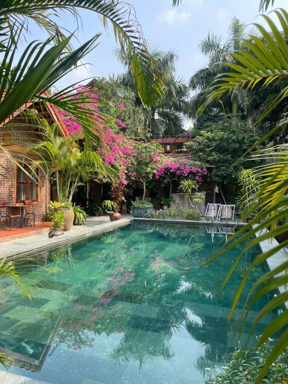 Hotel Tam Coc Tropical Garden Ninh Binh Exterior foto